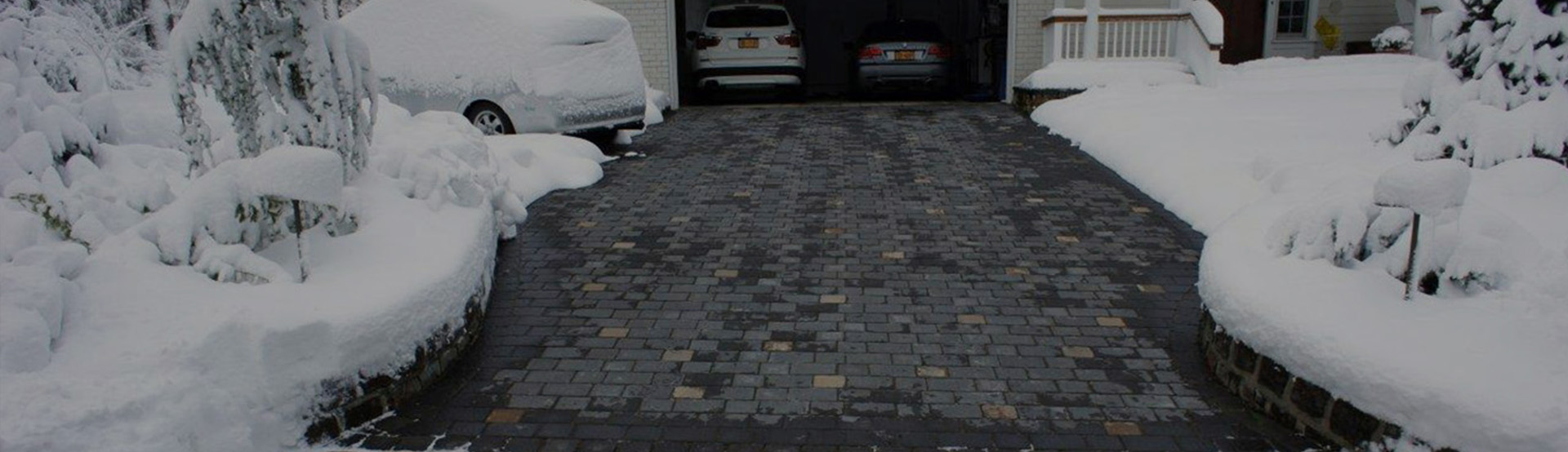 How radiant heated driveway systems work.