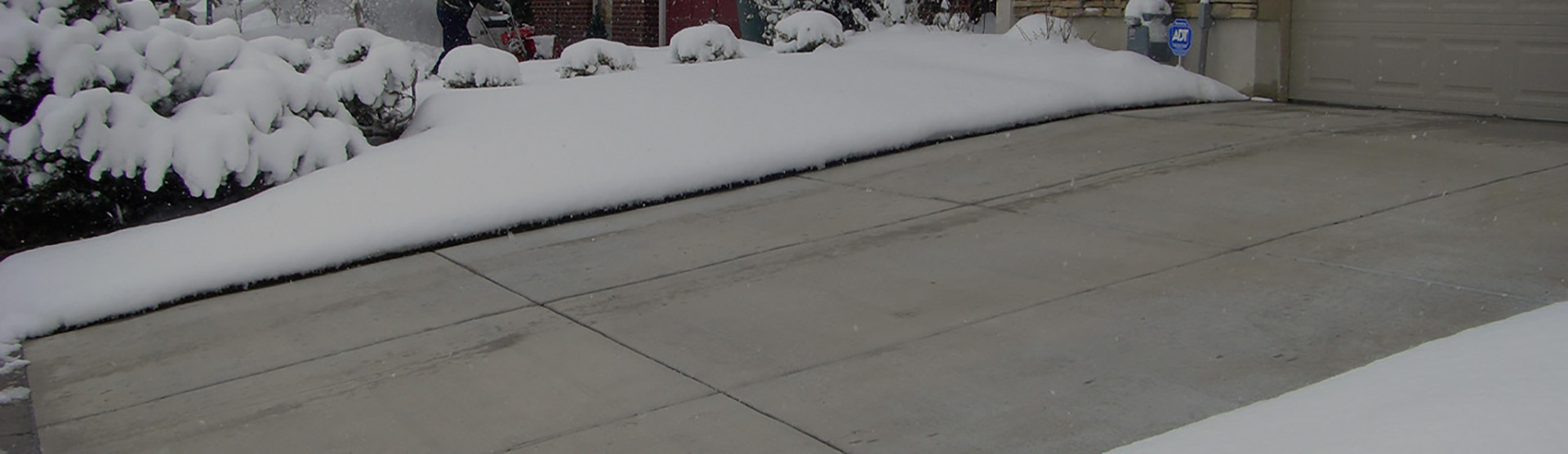 Driveway snow melting systems banner